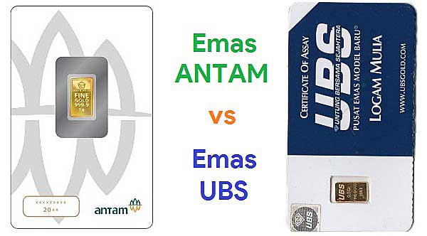 Emas Antam vs Emas UBS, Pilih Mana?